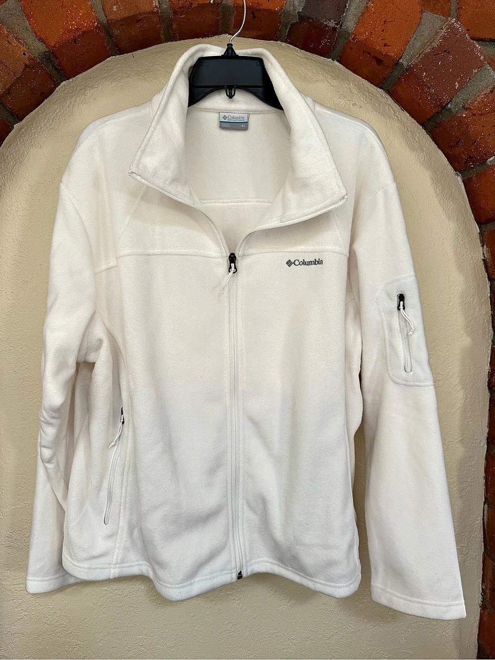 Columbia Fast Trek II Full Zip Fleece Jacket White